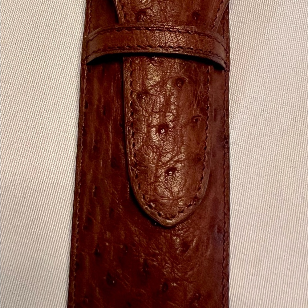 Genuine Ostrich Cigar Case